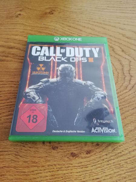 Call of Duty Black OPS III XBOX ONE USK ab 18 Jahren